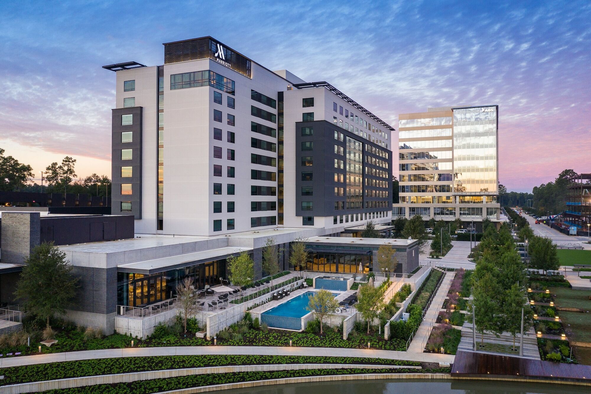 Houston Cityplace Marriott At Springwoods Village Exteriér fotografie